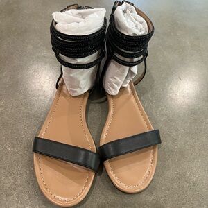 White House Black Market opaline sandals